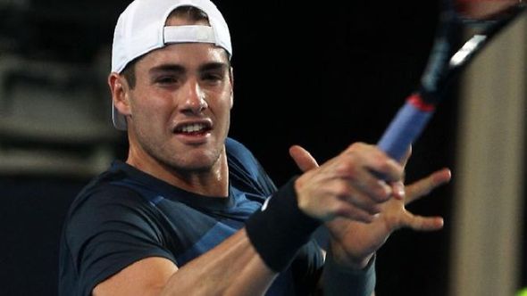 The leader of American men's tennis has fallen to John Isner. (Image courtesy of Daily Telegraph)